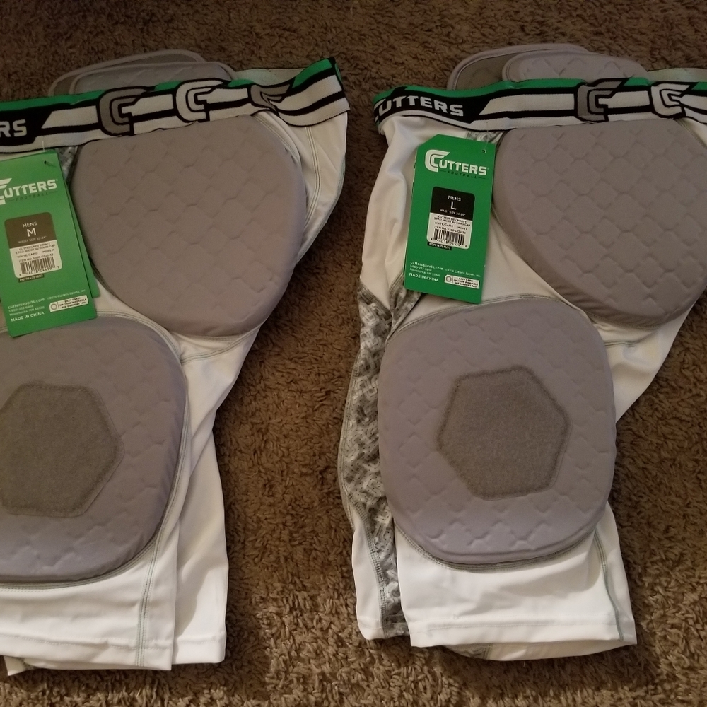 Men's Cutters Rex Impact Integrated Football Girdl
